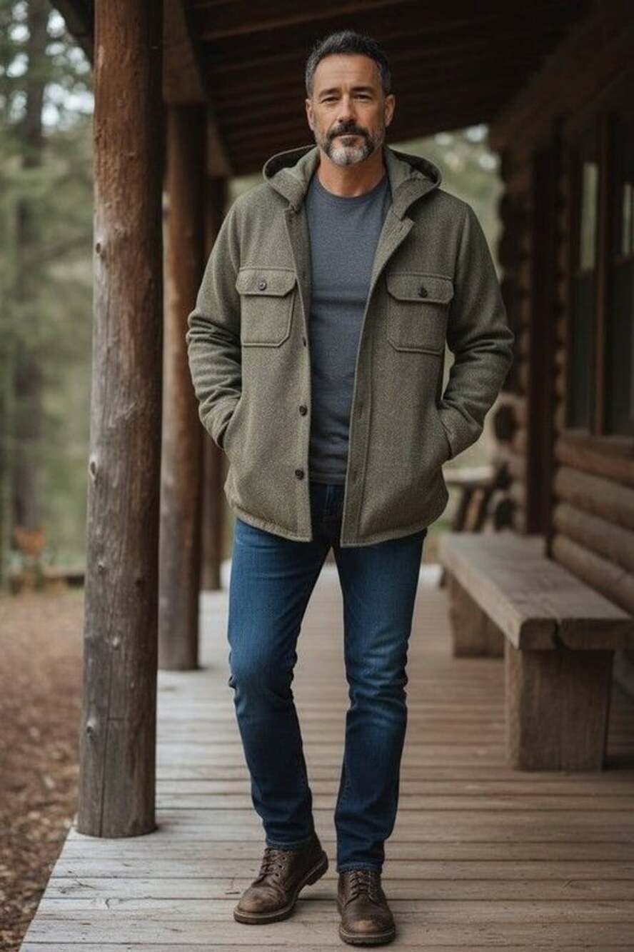 Beams Japan Military CPO US Navy Style Wool reversible Jacket Medium  olive -NWT